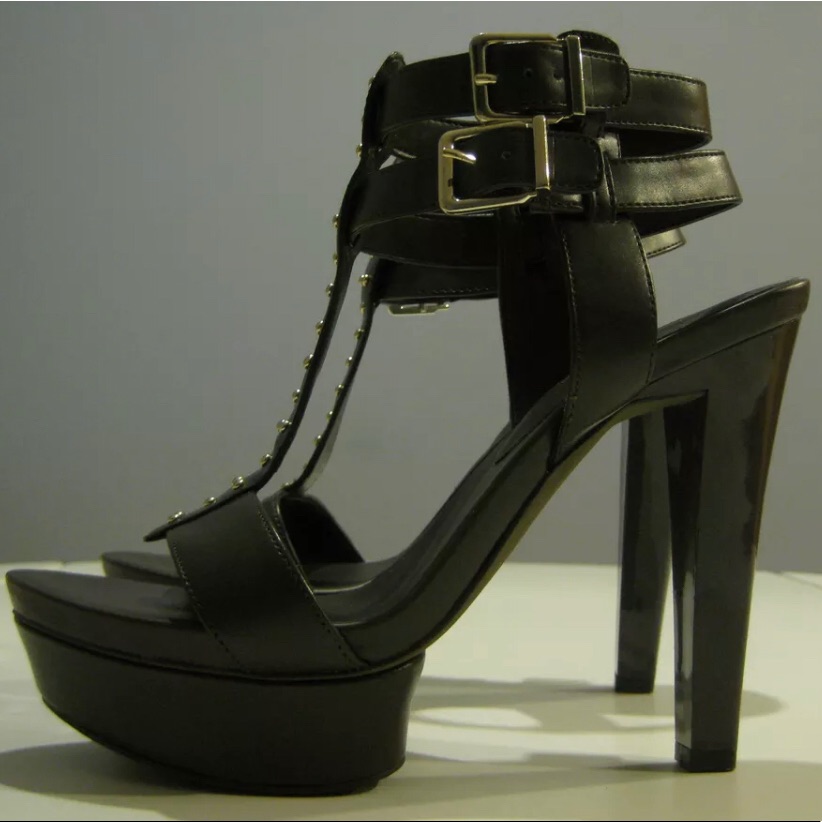 Bcbgeneration Pamm B Brownie Platform Sandals 8.5b